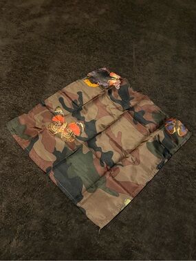 Paisley & Gray Camo Butterfly Pocket Scarf